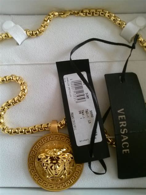 versace chain rea|authentic Versace jewelry.